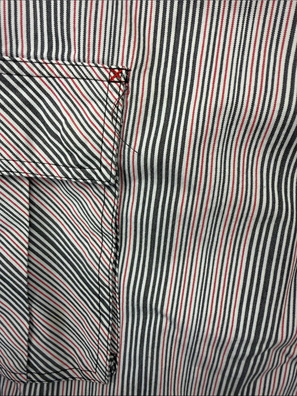 Vintage 2000s Phat Farm Cargo Shorts 34 Y2K Hip Hop Baggy Striped